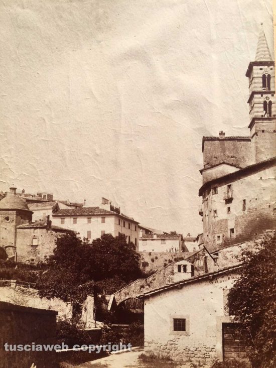 Viterbo - La valle del fosso Urcionio negli anni '20