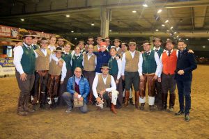 I cavalieri delle tre associazioni con Gessica Notaro 
