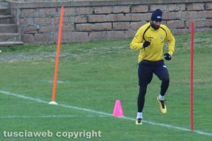 Sport - Calcio - Viterbese - L'allenamento di ieri - Sforzini