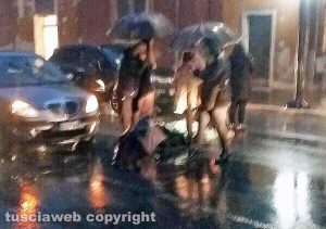 Civita Castellana - Donna investita da un'auto in viale Repubblica