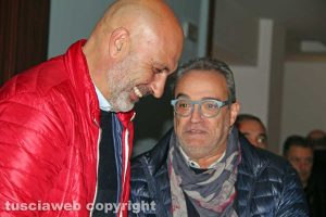 Sergio Pirozzi durante la presentazione del suo libro