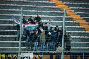 Sport - Calcio - Viterbese - La curva gialloblù