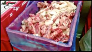 Operazione "Malacarne" - La carne sequestrata dai Nas