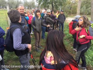 Sosta durante la passeggiata