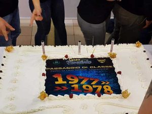 Caprarola - Il passaggio di classe per l'organizzazione della sagra della nocciola