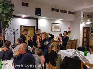 Caprarola - Il passaggio di classe per l'organizzazione della sagra della nocciola