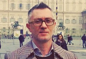 L'artista Alessio Tosoni 