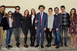 Viterbo - Luca Cavallo neodottore in economia