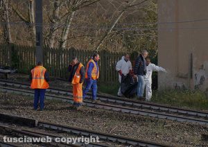 Incidente mortale su una ferrovia - Foto di repertorio