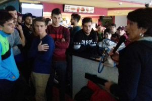Sport - Gli studenti al bowling Ciao di Viterbo