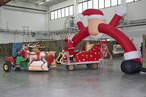 Viterbo - L'iniziativa “Babbo Natale con le ali”