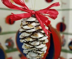 Le decorazioni dell'albero di Natale