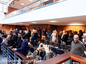 Tribunale - Festa per il pm Fabrizio Tucci