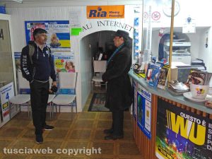 Viterbo - Furto al Western union in via Cairoli
