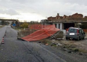 Nepi - Incidente sulla Cassia a Settevene