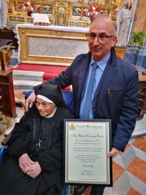 Montefiascone - Festeggiata suor Eulalia che ha compiuto cento anni 