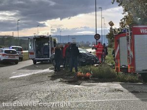 Viterbo - Incidente al Poggino