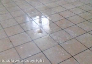 Viterbo - Centro "ApertaMente" - Piove dal soffitto