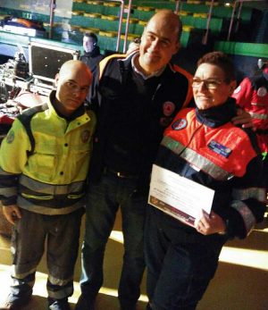 Sacripanti di Aeopc Italia riceve un attestato di benemerenza