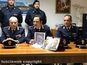 Sanremo - Delitto di via Santa Lucia - Fermo di Ermanno Fieno - Martino Santacroce della polizia di frontiera con le foto segnaletiche