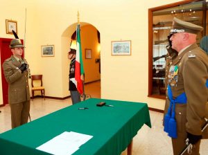 Giurano i marescialli del XVIII corso Lealtà 