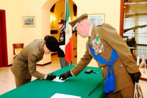 Giurano i marescialli del XVIII corso Lealtà 