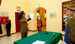 Giurano i marescialli del XVIII corso Lealtà 