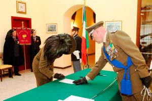 Giurano i marescialli del XVIII corso Lealtà 