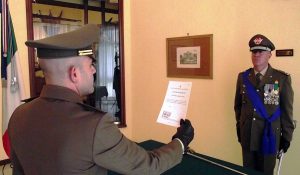 Giurano i marescialli del XVIII corso Lealtà 