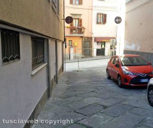 Viterbo - Via della Morretta chiusa