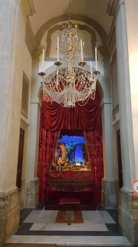 Viterbo - Il presepe alla Trinità