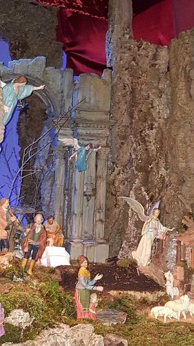 Viterbo - Il presepe alla Trinità