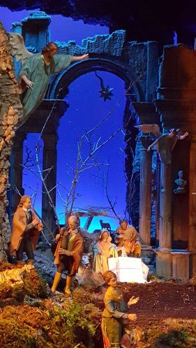 Viterbo - Il presepe alla Trinità