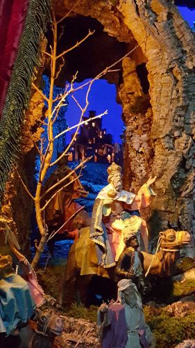Viterbo - Il presepe alla Trinità