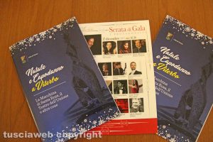 Viterbo - La presentazione del Natale viterbese