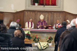 Viterbo - Delitto di via Santa Lucia - I funerali di Gianfranco Fieno e Rosa Rita Franceschini