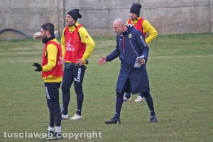 Sport - Calcio - Viterbese - L'allenamento di ieri