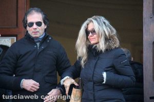 Viterbo - Delitto di via Santa Lucia - I funerali dei coniugi Fieno - Il figlio Luciano