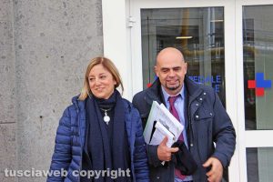 Roberta Lombardi e Massimo Baroni