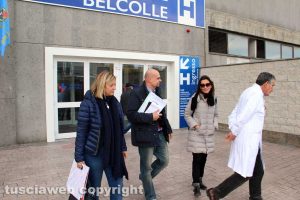 Roberta Lombardi, Massimo Baroni e Silvia Blasi