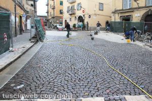 Viterbo - Via Cairoli - Ultimati i lavori