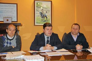 Elpidio Micci, Alessandro Romoli e Gianluca Grancini