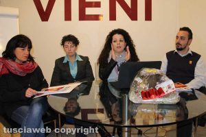 Isabella Speranza, Chiara Brenciaglia, Chiara Frontini ed Elia Caprera