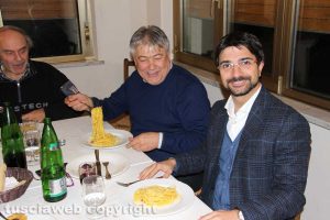 Umberto Fusco e Daniele Sabatini alle prese con la carbonara