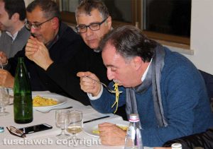 Enrico Maria Contardo, Carlo Maria D'Angelo e Goffredo Taborri alle prese con la carbonara