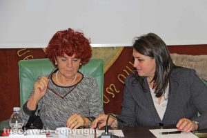 Valeria Fedeli e Luisa Ciambella