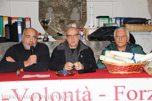 Viterbo - santa Rosa - Lo scambio degli auguri di Natale dei facchini