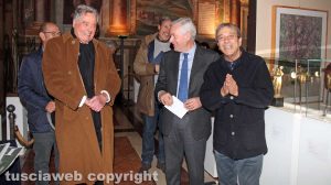 L'inaugurazione della mostra di Alessio Paternesi