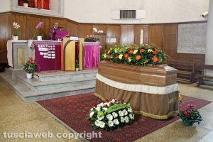 Viterbo - I funerali del professor Corrado Buzzi