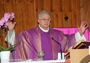 Funerali Corrado Buzzi - Don Egidio Bongiorni